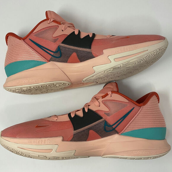 Nike Kyrie 5 Low Basketball Sneakers 
Madder Root DJ6012-800 Men size 18 shoes - Picture 2 of 10